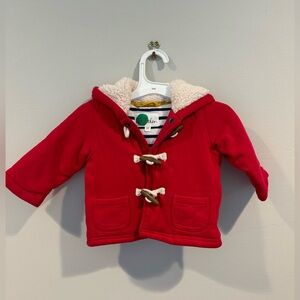 Baby Boden Cord Duffle Coat‎ - Size 3-6M